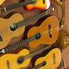 Mandoline, Ukulele, Gitarre - Leihinstrumente zur Verfuegung